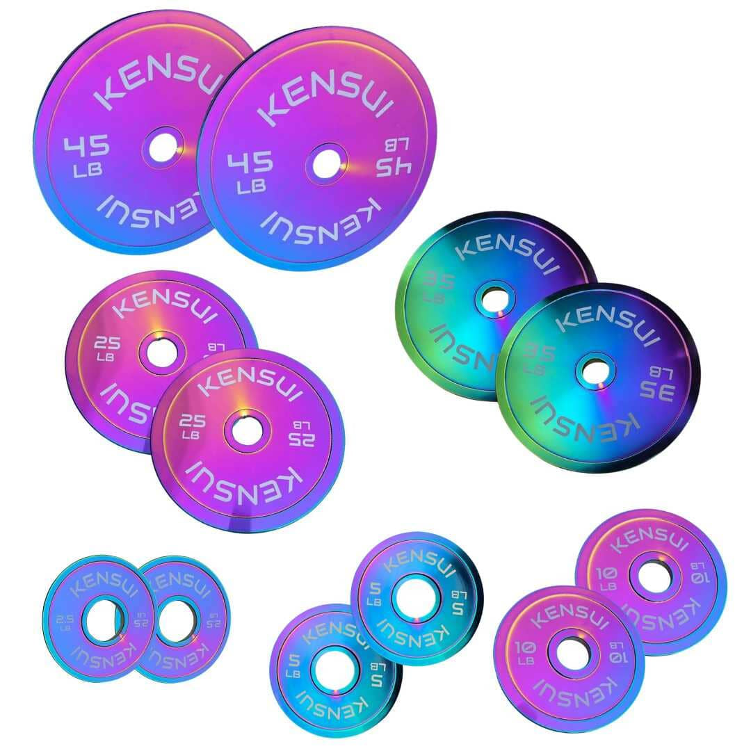 Neo-Chrome Calibrated Weight Plates (LBS)