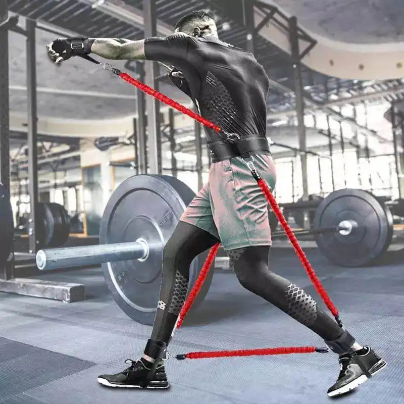 Taekwondo Crossfit Jump Resistance Bands, Boxing Equipment, Leg Arm Physical Power Strength, Force Training Belt