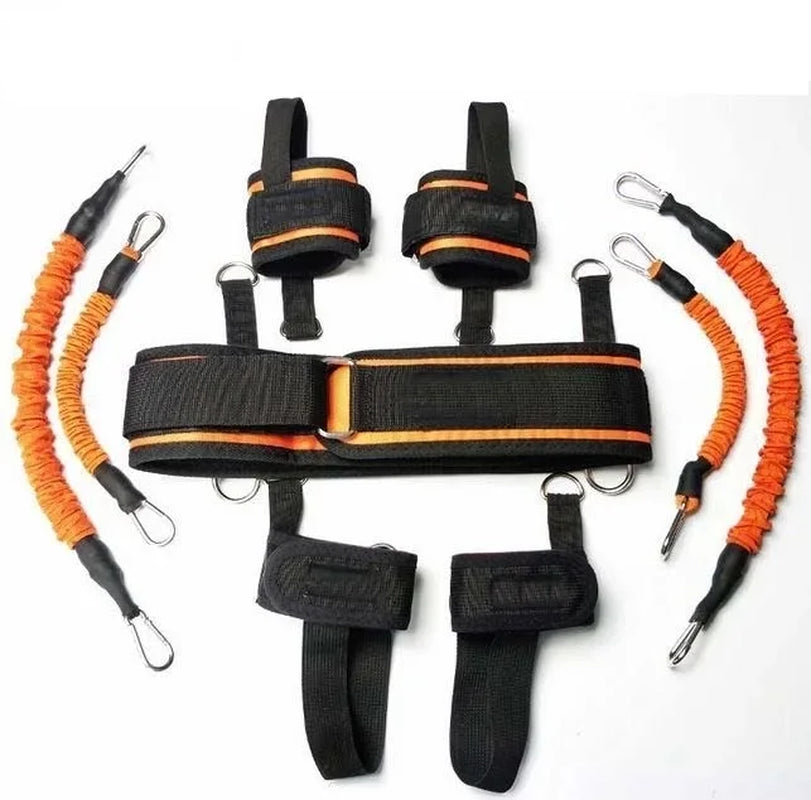 Taekwondo Crossfit Jump Resistance Bands, Boxing Equipment, Leg Arm Physical Power Strength, Force Training Belt