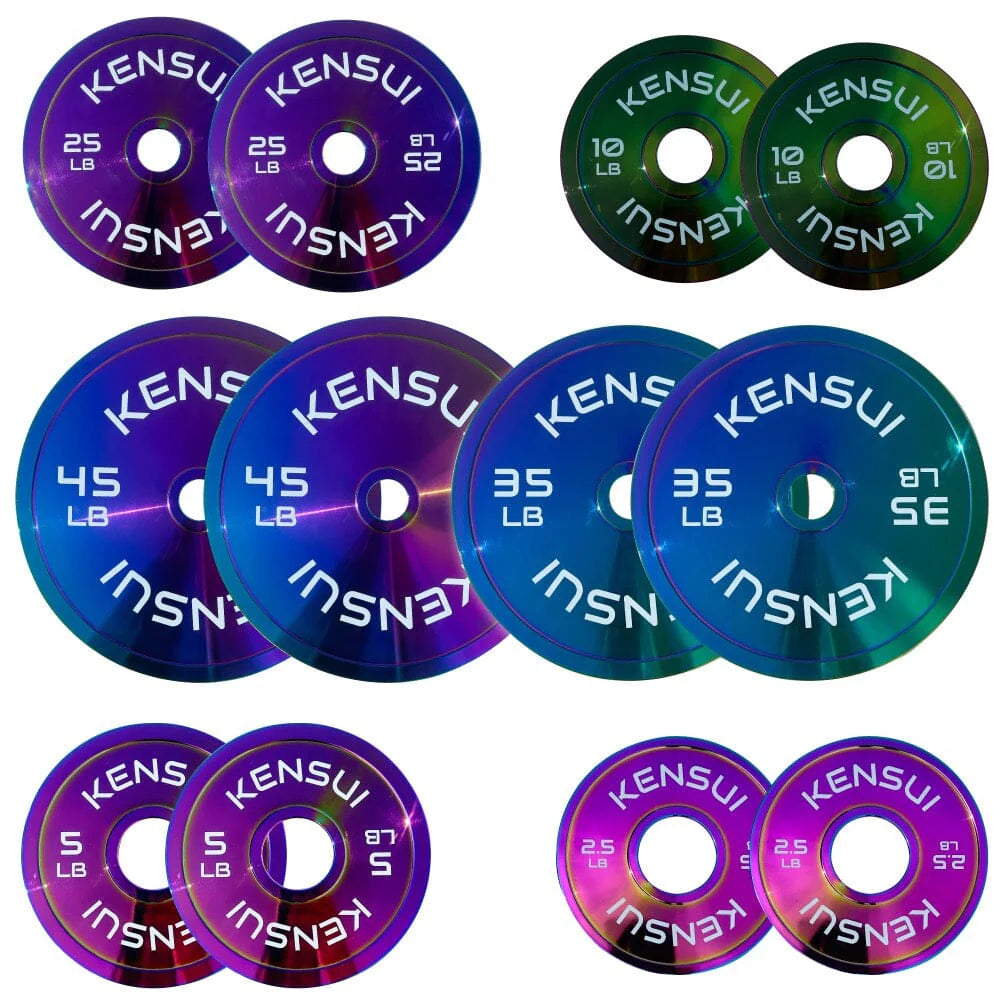 Neo-Chrome Calibrated Weight Plates (LBS)