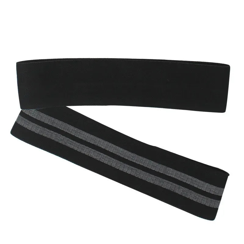 Crochet Gradient Color Resistance Band Deep Squat Buttocks Shaping Men and Women Single Training Ring Fitness Elastic Band