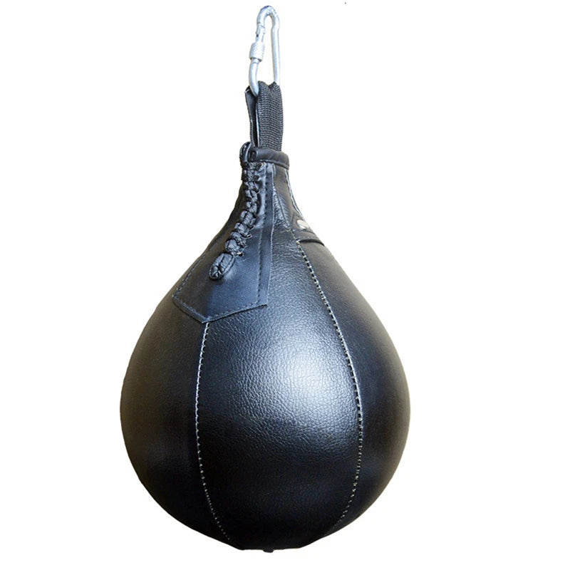 Pu Leather Punching Ball Pear Boxing Bag Reflex Speed Balls Muay Thai Fitness Training Double End Boxing Speed Ball Adults Kids