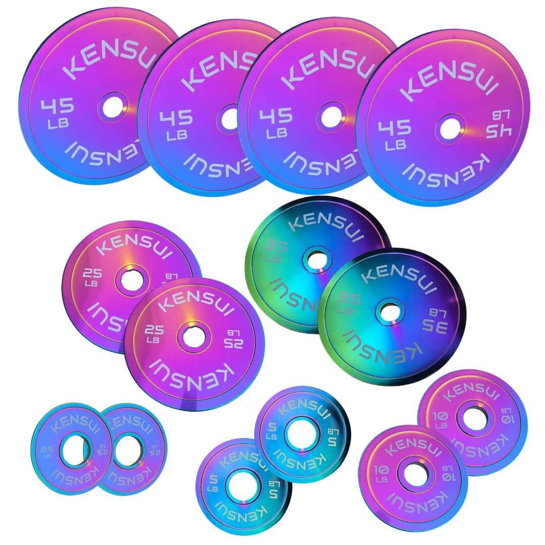 Neo-Chrome Calibrated Weight Plates (LBS)