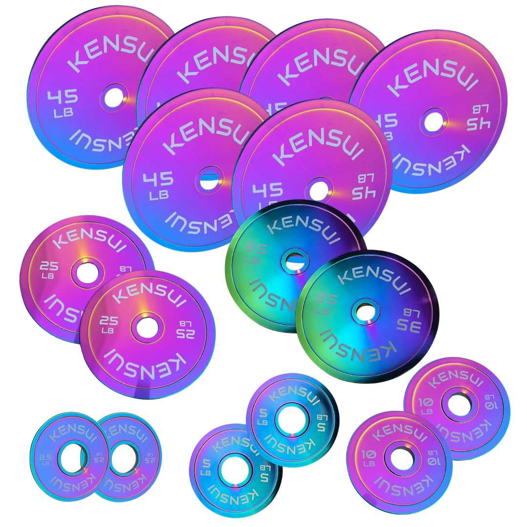Neo-Chrome Calibrated Weight Plates (LBS)