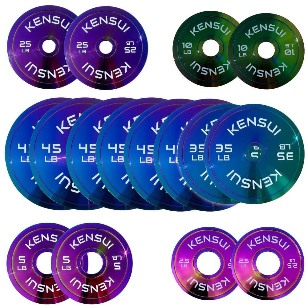 Neo-Chrome Calibrated Weight Plates (LBS)