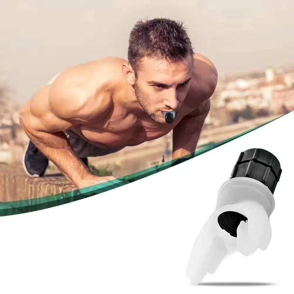 Abdominal Bite Mouth Trainer Slow Resistance Strengthening to Enhance Rehabilitation Lung Exercise to Increase Lung Capacity